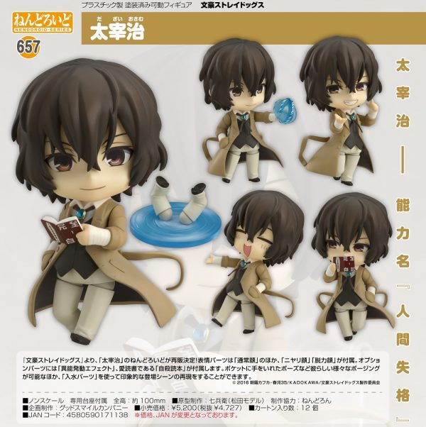 Nendoroid 657 Osamu Dazai